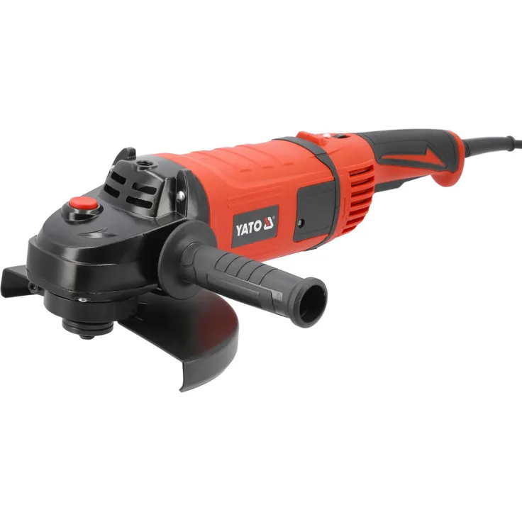 Yato Winkelschleifer 2600W, 230mm, 2800-6500 U/min, sanftes Anlaufen, drehbarer Griff, 3m Kabel
