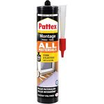 Pattex Montagekleber All Materials, stark haftender Alleskleber, Kraftkleber für innen & außen, Kleber für saugende und nichtsaugende Materialien, 1 x 450g