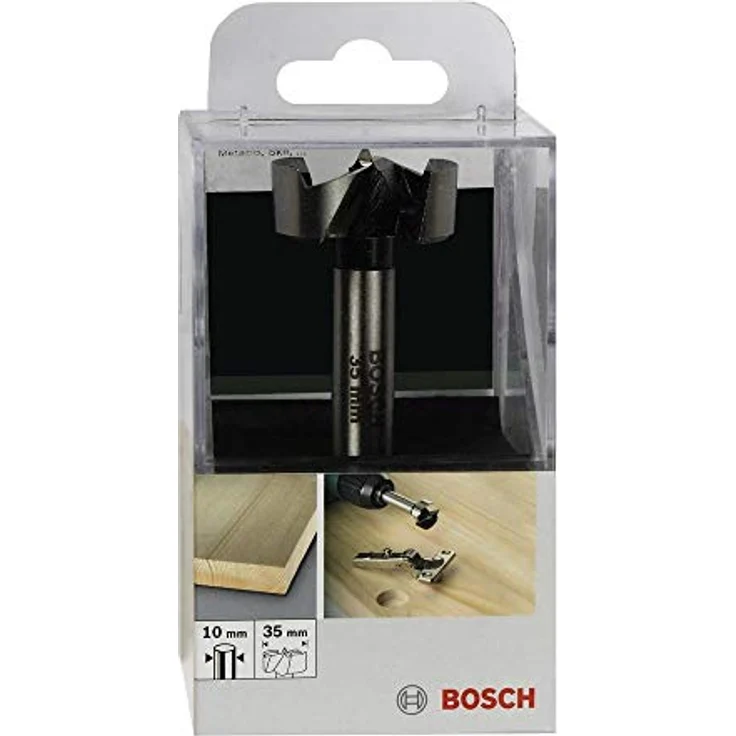 Bosch Forstnerbohrer 50 mm, Zubehör mit Zentrierspitze, Gesamtlänge 90 mm, Zylinderschaft, 1 Stück – Bild 2