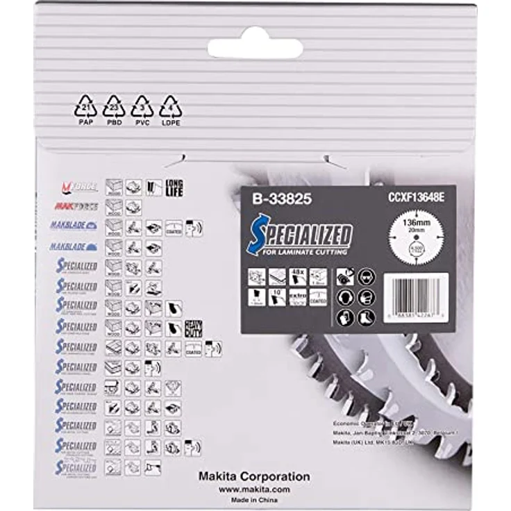 Makita B-33825 SPECIALIZED Saegeb.136x20x48Z – Bild 3