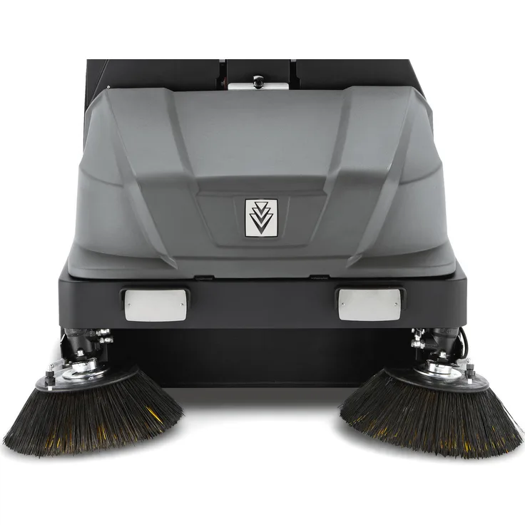 Kärcher 2. Seitenbesen links, Reinigungsgeräte-Zubehör zur Erhöhung der Flächenleistung, komplett inklusive Standard Seitenbesen