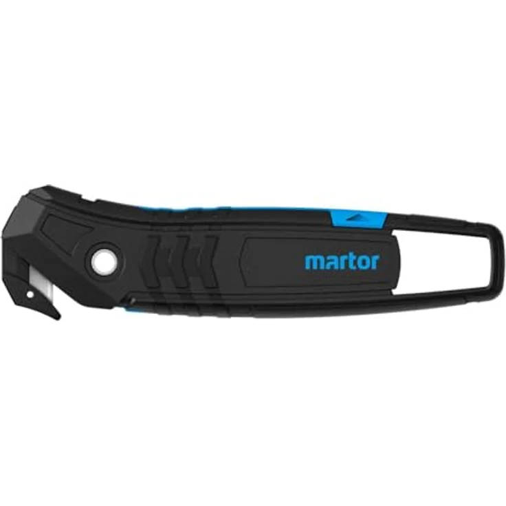 Martor SECUMAX 350 Sicherheitsmesser, ergonomisches Cuttermesser mit Soft-Grip, verdeckter Klinge und robustem Klingenkopf – Bild 1
