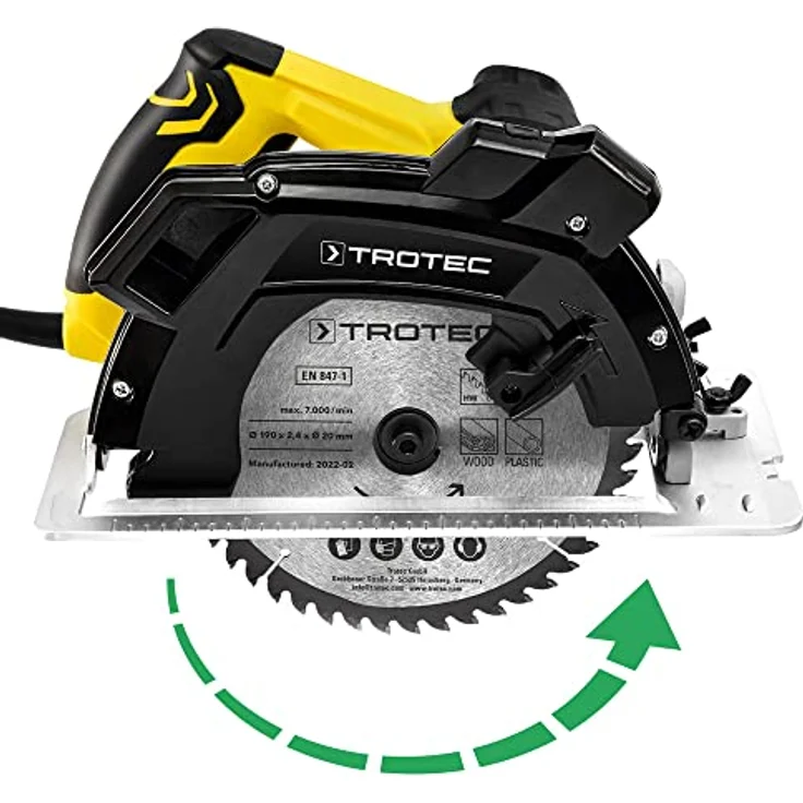 Trotec Handkreissäge PCSS 10-1400 – Bild 2