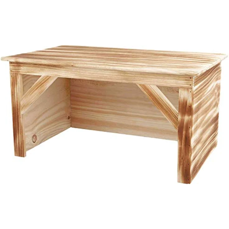 Trixie 61940 Holzhaus, Kaninchen, geflammt, 50 × 26 × 31 cm – Bild 1