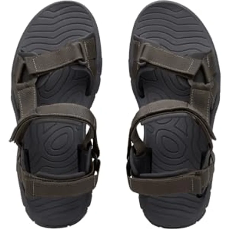 Jack Wolfskin Lakewood Ride Sandal M, Herren Sicherheitssandalen mit verstellbaren Riemen, Braun, Größe 47 – Bild 6