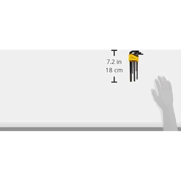 STANLEY Winkelschraubendreher-Set 9teilig, metrisch, robust und vielseitig – Bild 10