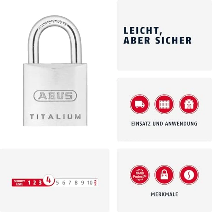 Abus 64TI-30 Titalium – Bild 2