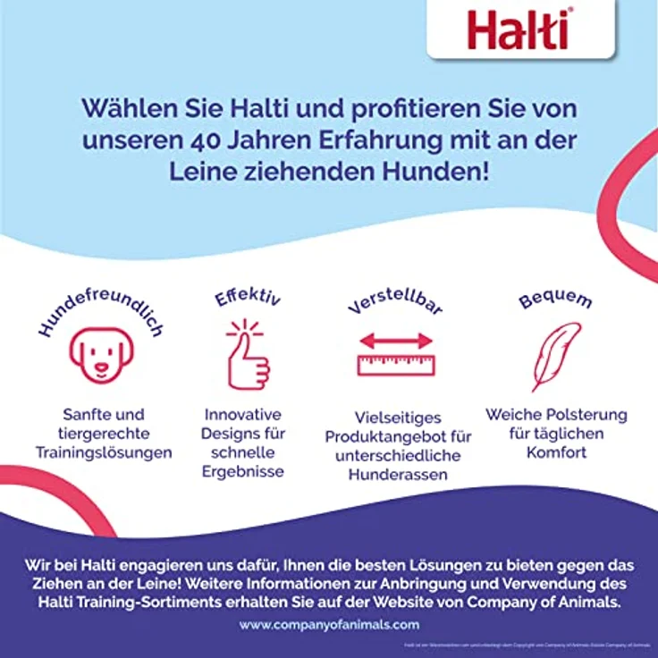 Company of Animals Halti Optifit Halsband, Halsband + Leine – Bild 6