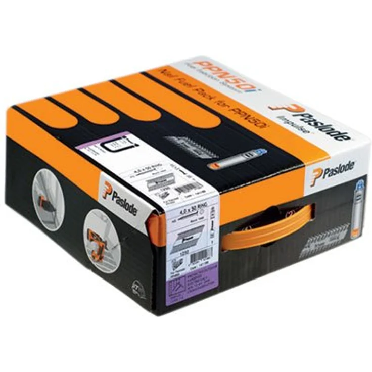 Paslode Verzinktes Zahnspitzen-Set für Nagelgerät ppn 50 i, Ø 4 mm x 35 mm, 250 Stück