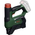 Bosch Home and Garden AdvancedTacker 18V-25, 2-in-1 Akku-Tacker/Nagler mit LED-Arbeitsscheinwerfer und anpassbarer Schlagkraft, inkl. 1000 Klammern und 500 Nägel
