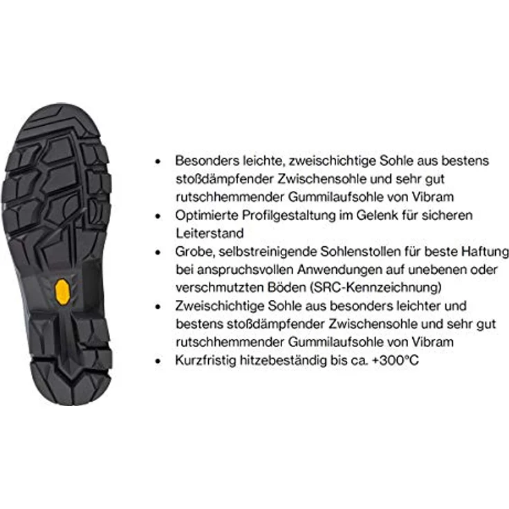 Uvex Safety 2 MACSOLE Halbschuhe S3, Sicherheitsschuhe mit optimaler Dämpfung, ergonomischer Passform, schwarz-orange, Weite 12, Größe 49 – Bild 3