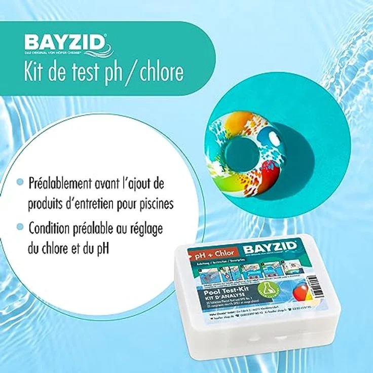 Test-Kit zur optimalen Messung des Chlorgehalts und pH-Werts – Bild 4