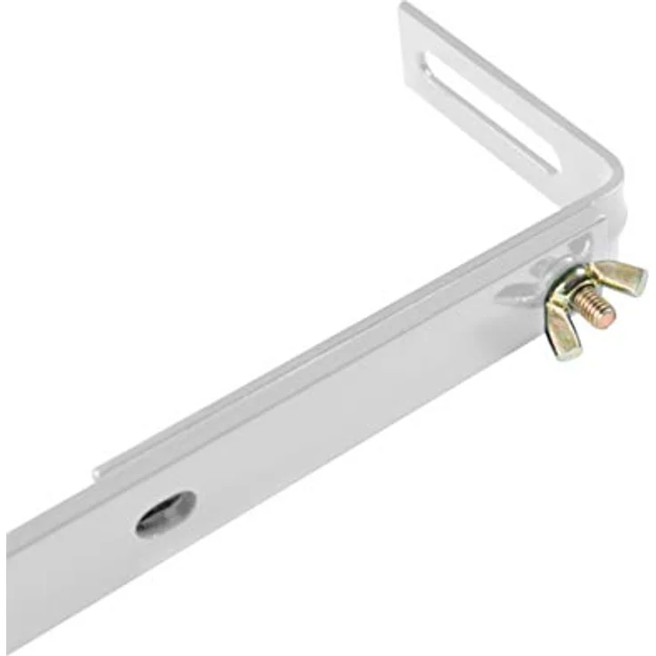 Xclou Blumenkastenhalterung ohne Bohren-Balkonkastenhalter in Weiß Haken & Halter, 18,5x4,5x17 cm – Bild 9