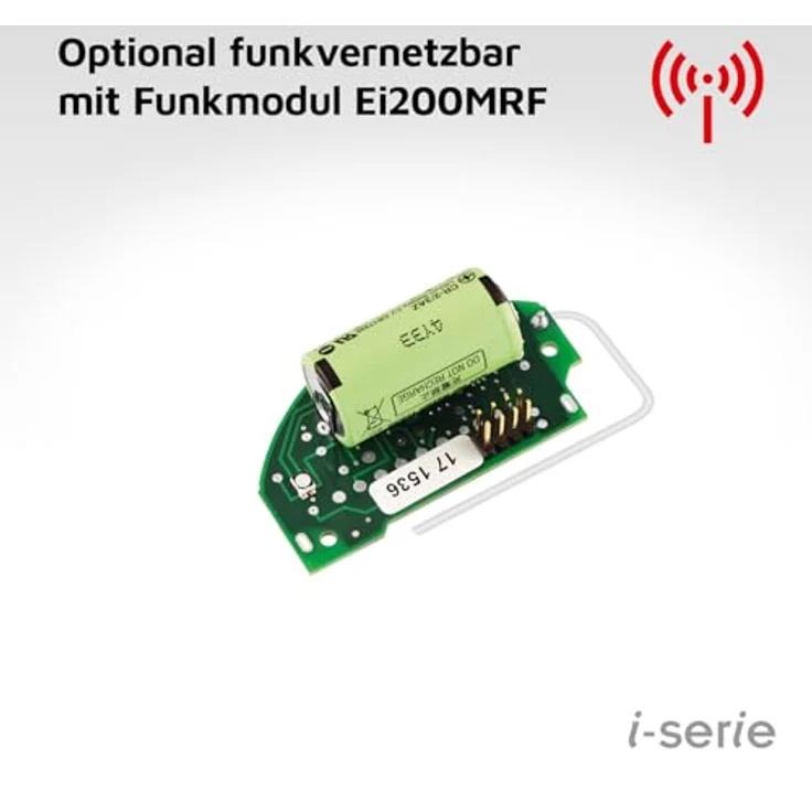 Ei Electronics Professional i-serie Kohlenmonoxidwarnmelder mit fest eingebauter -Lithiumbatterie, funkvernetzbar mit Funkmodul Ei200MRF, weiß, Ei208iW - 3XD – Bild 3