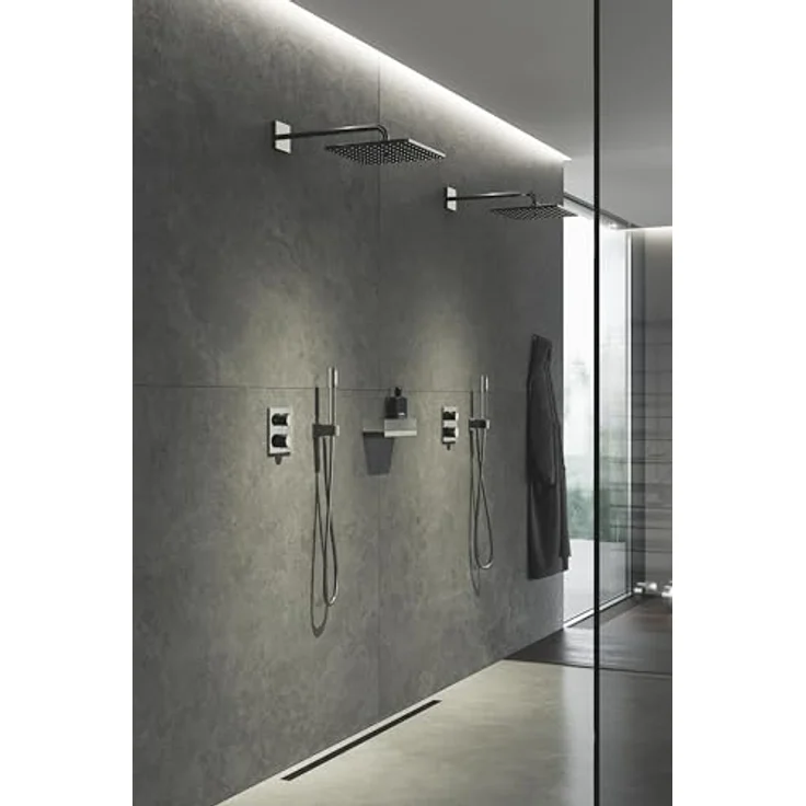 GROHE Silverflex, knickfester Duschschlauch, anthrazit, 1,25m, druckbeständig, TwistStop Funktion, hard graphite – Bild 3