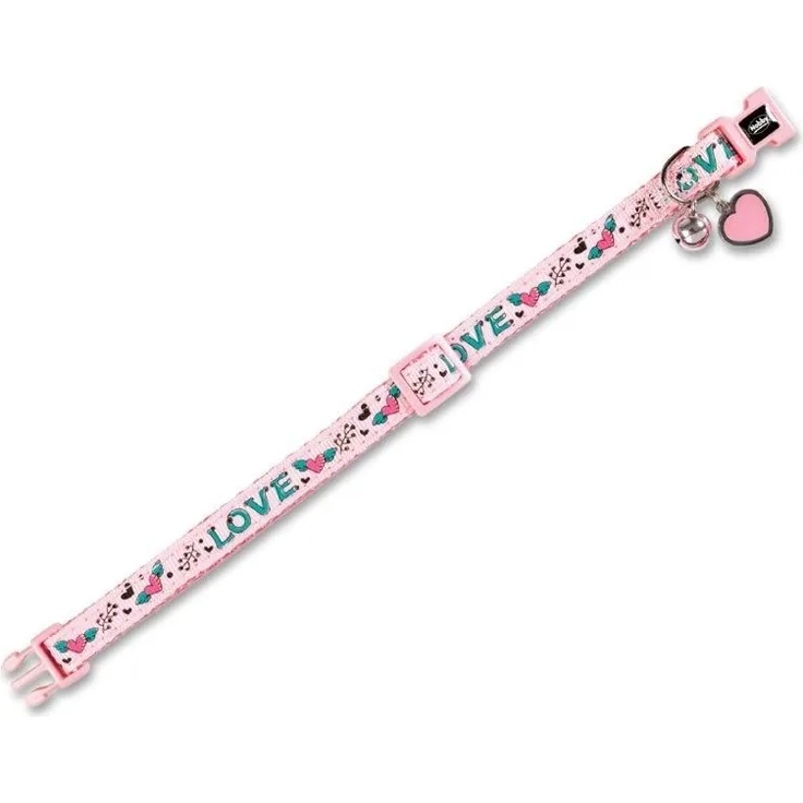 Nobby Katzenhalsband LOVE pink