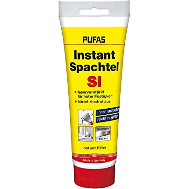 PUFAS Instant-Spachtel 0,400 KG, Weiß, 400g