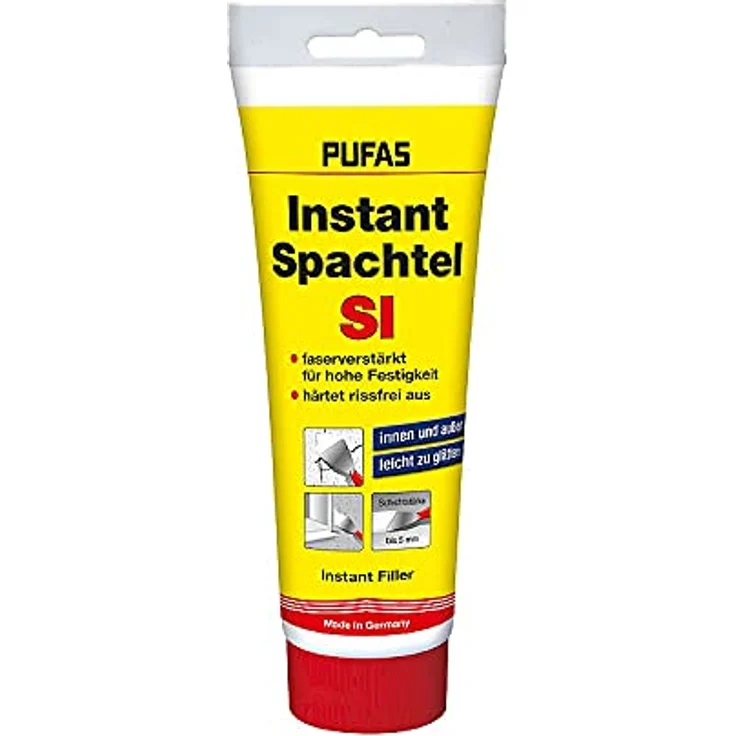 PUFAS Instant-Spachtel 0,400 KG, Weiß, 400g – Bild 1
