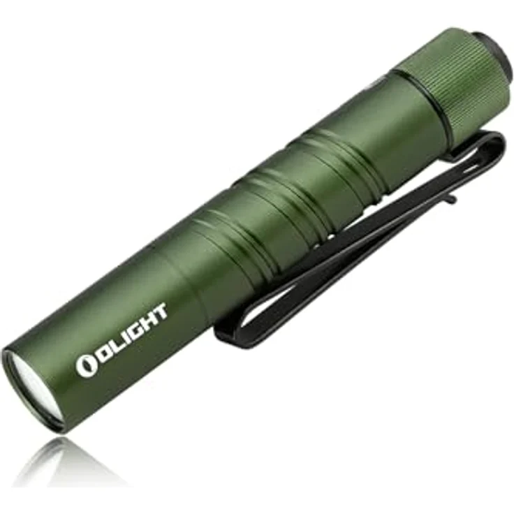 OLIGHT I3T 2 Mini Taschenlampe, 200 Lumen, beidseitiger Taschenclip, 2 Lichtmodi, AAA-Batterie, OD Grün, schockresistent, wasserdicht IPX8 – Bild 1