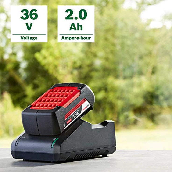 Bosch 1x 36V Akku 2 Ah mit Ladegerät AL 36V-20 Starterkit 36V – Bild 3
