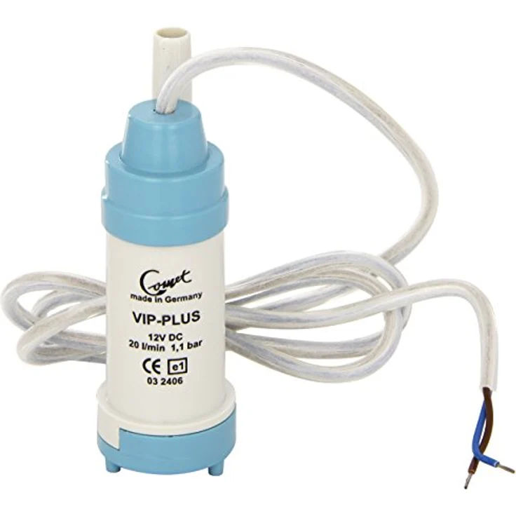 Comet Tauchpumpe VIP PLUS 12 Volt 20 Liter 1,1 bar Gartenpumpe – Bild 2