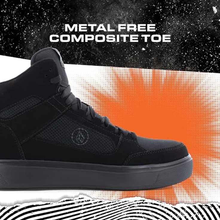 VOLCOM Sicherheitsschuh Evolve S3S, ESD-konform, rutschfest, schwarz, Größe 40 – Bild 10