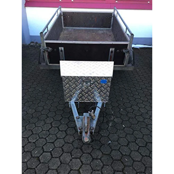 Alutec Transportwagen Truck 23, Aluminium-Riffelblech mit Anfahr- und Unterfahrschutz, vielseitig nutzbar als Tisch – Bild 5