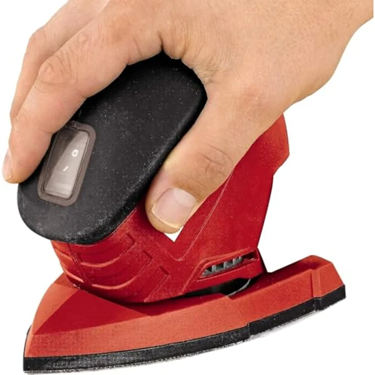 Einhell Multischleifer TH-OS 1016 (100 W, Schleiffläche 104 cm², Staubfangsack und Absaugadapter, Klett-Schleifpapier P120) – Bild 4