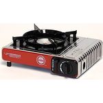 Rothenberger Premium Campingkocher, Gaskocher mit Piezozündung und sicherem Kartuschenanschluss