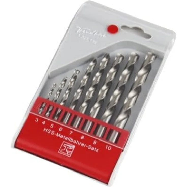 Trend Line Bohrersatz TrendLine Bohrer-Set für Metall 8-teilig, geeignet für legierten und unlegierten Stahl, Gusseisen, Gussstahl uvm. – Bild 3