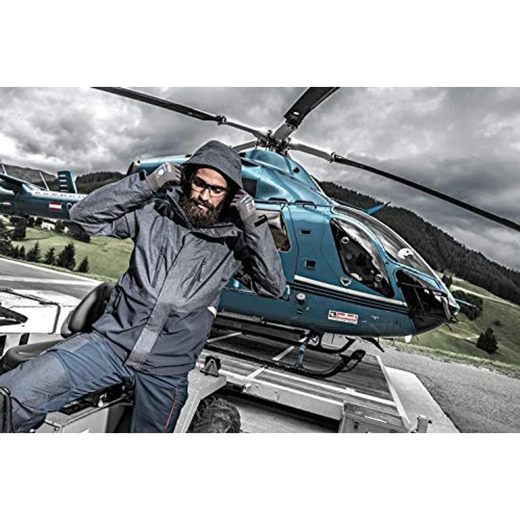 Uvex Safety uvex suXXeed, Arbeitsjacke, wetterfest, sportliches Design, nachtblau, Größe XXL – Bild 6