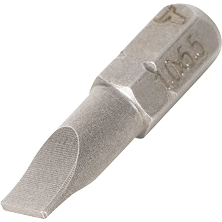 STIER Schlitz-Bit 5,5 x 1,0 mm, Form C 6,3, Länge 25 mm, 10er Pack - Hochwertige Bits für Handwerk und Industrie – Bild 3