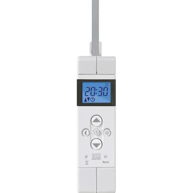 WIR elektronik eWickler Comfort FUNK COMPAcT eW540-M, kleiner Gurtwickler bis 9 kg für 15 mm Gurtbandbreite, einstellbare Fahrtzeiten, inkl. Netzstecker, funkfähig mit FB-9 und Alexa