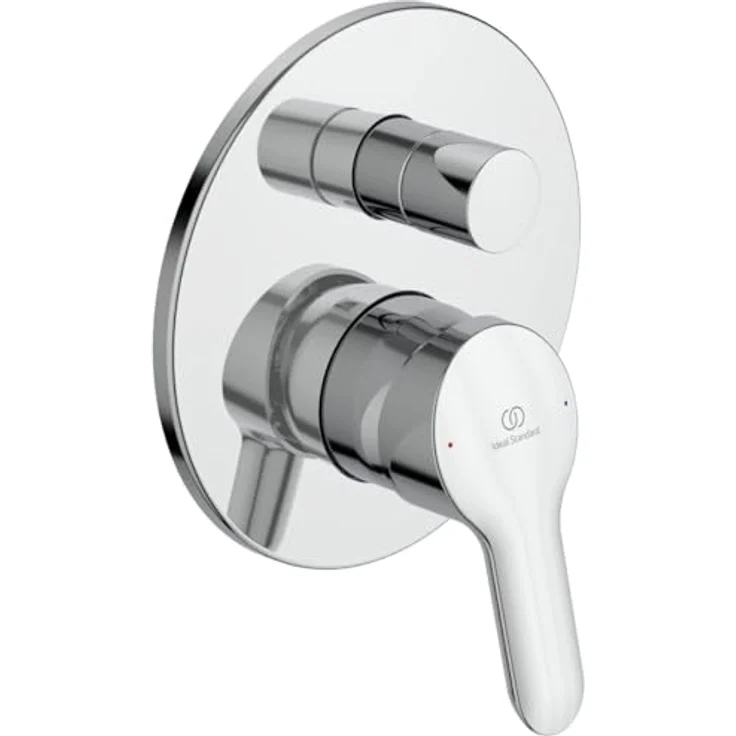 Ideal Standard - Alpha Unterputz Einhebelmischer verchromt, Zwei-Wege-Dusche, EKO-System, inkl. Einbaukörper – Bild 1