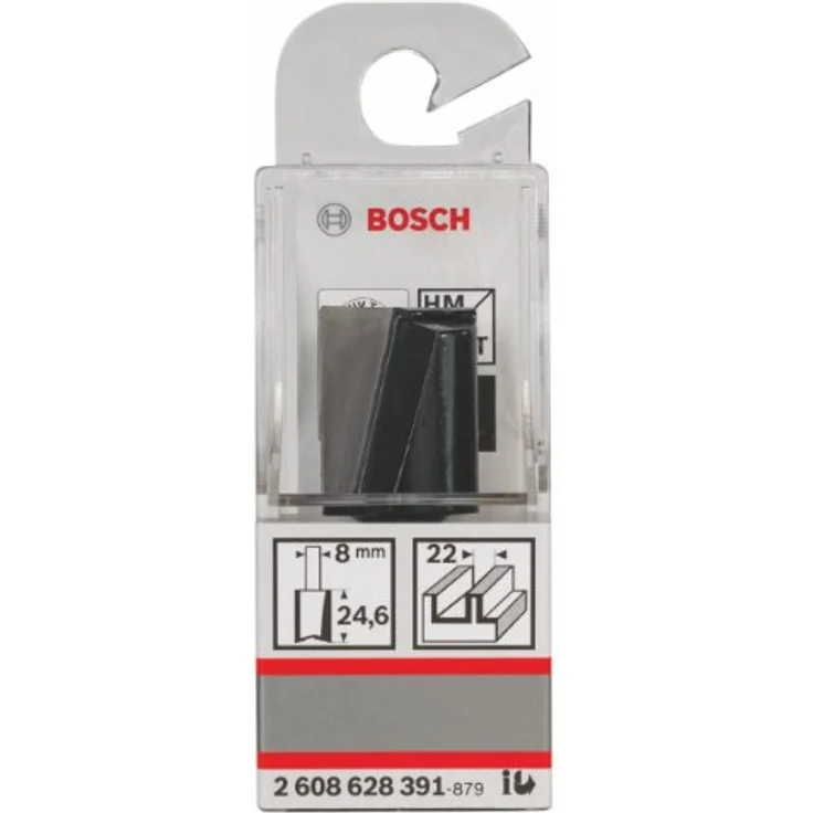 Bosch Professional Nutfräser Standard for Wood (für Holz, Ø 22 mm, Arbeitslänge 25 mm, Zubehör Handfräse) – Bild 2
