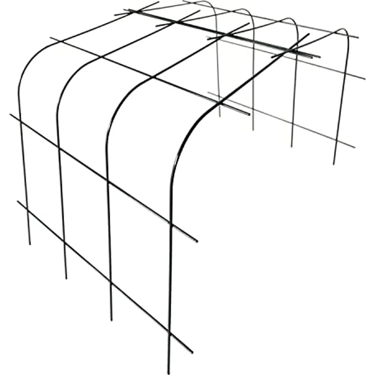 bellissa Annabelle Hortensienstütze 65 (2er Set) - Pflanzenstütze aus Stahl - 65 cm x 57 cm x 60 cm (L x B x H) - ISO 1461 feuerverzinkt - einfache Stecktechnik - Preisvergleich