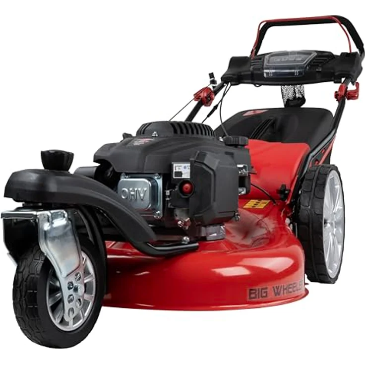 Güde BIG WHEELER 554.2 R TRIKE Benzin-Rasenmäher mit drehbarem Bugrad, zuschaltbarem Hinterradantrieb und flexibler Schnitthöhenverstellung – Bild 12