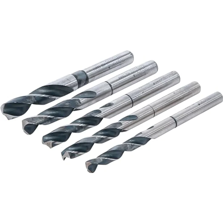 BGS HSS-Bohrer-Satz 5-tlg. mit Größen 10-11, 12-13, 15 mm, geeignet für Aluminium, Stahl, Kunststoff und Holz – Bild 3