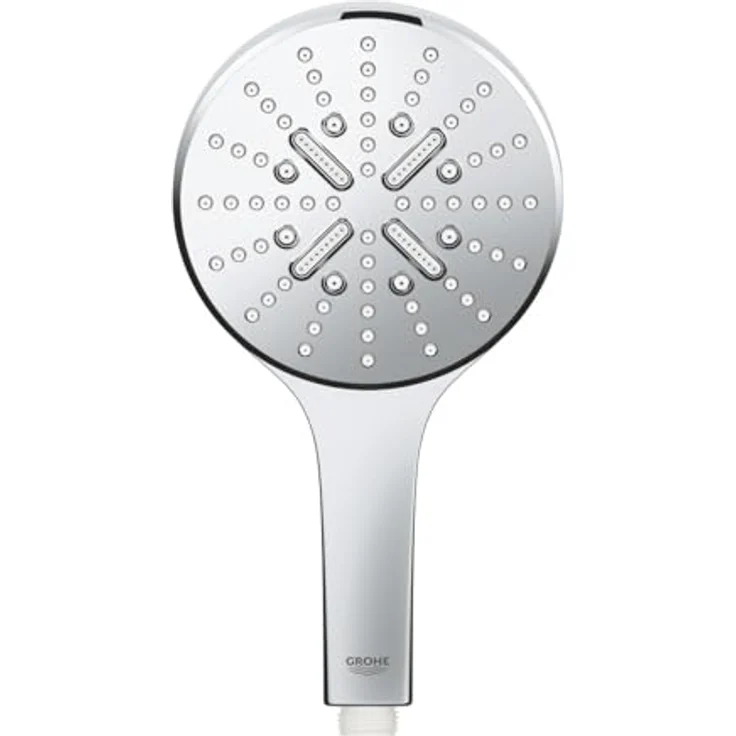 Grohe Handbrause RainShower SmartActive 130, Mit EcoJoy 9,5 l 3 Strahlarten - Chrom – Bild 2