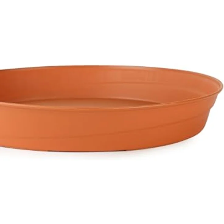 Garronda Untersetzer Blumentopf Kunststoff, Terracotta, rund, Ø 16cm, wasserableitend, 1 Stück oder 3er Pack – Bild 3