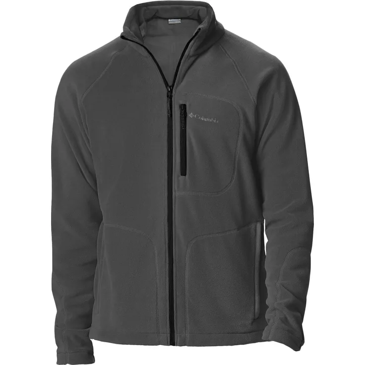 Columbia Fleecejacke Fast Trek™ II Full Zip Fleece mit Stehkragen, Herren Arbeitsjacke, warmhaltend, Sicherheitstaschen, klassische Passform, blau