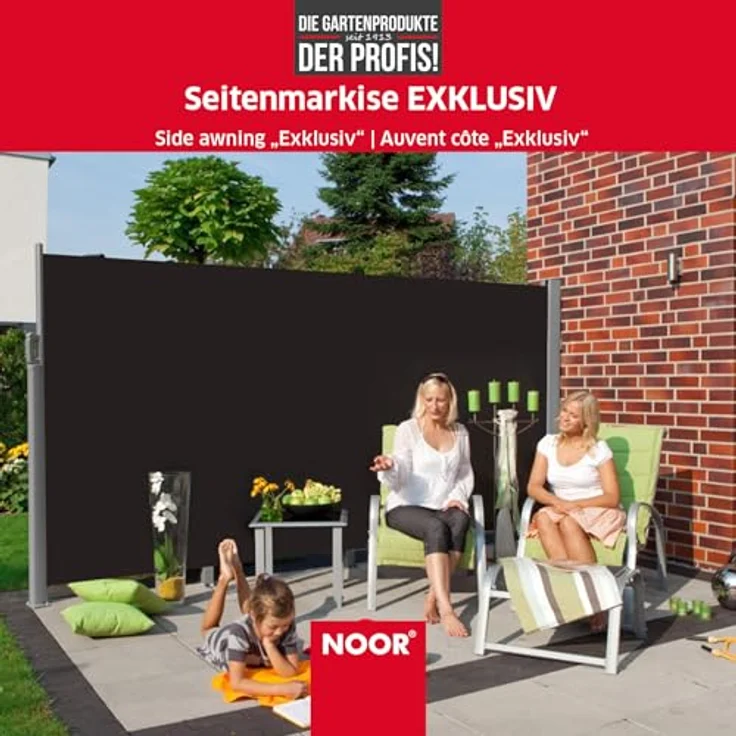 Noor Seitenmarkise Exclusiv 1,6 x 3,5 m  – Bild 3