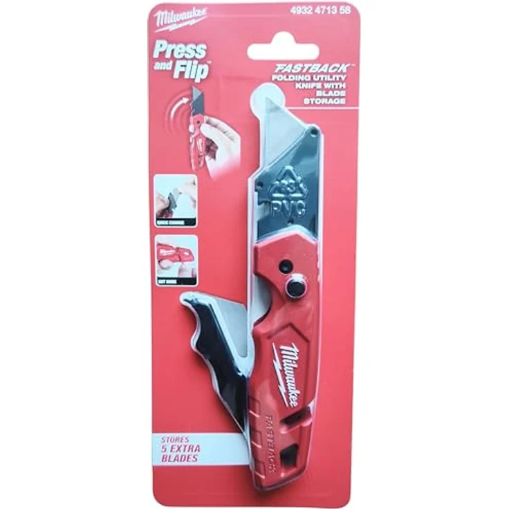 Milwaukee Universal-Klappmesser Cuttermesser FASTBACK – Bild 7