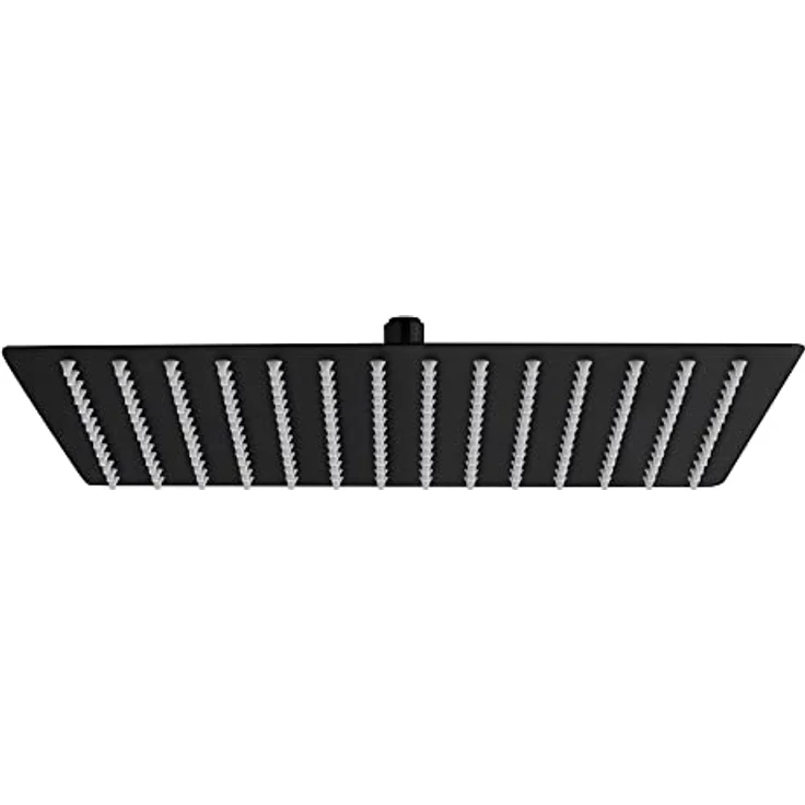 Aloni Kopfbrause SH4020B, Regendusche Quadrat Schwarz matt 20x20 cm – Bild 1