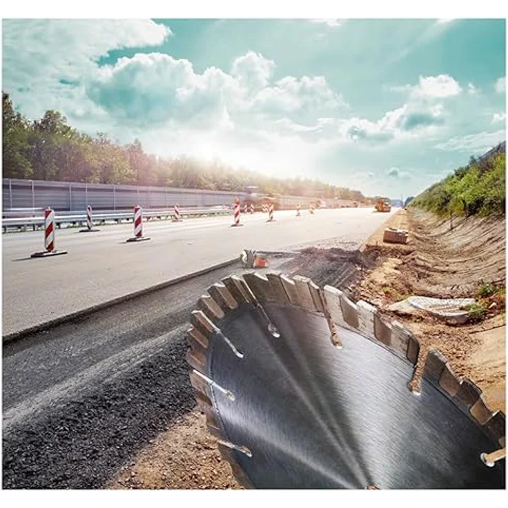 Bosch Professional Diamanttrennscheibe Standard für Concrete, 125 x 22,23 x 1,6 x 10 mm, 1-er Pack, 2608602197 – Bild 3