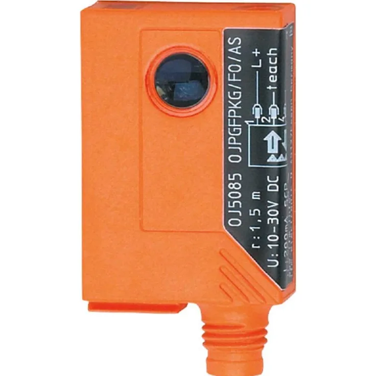 IFM OJ5085, Bewegungsmelder mit IP67 Schutzart, kompaktem Design und 30 Volt Nennspannung