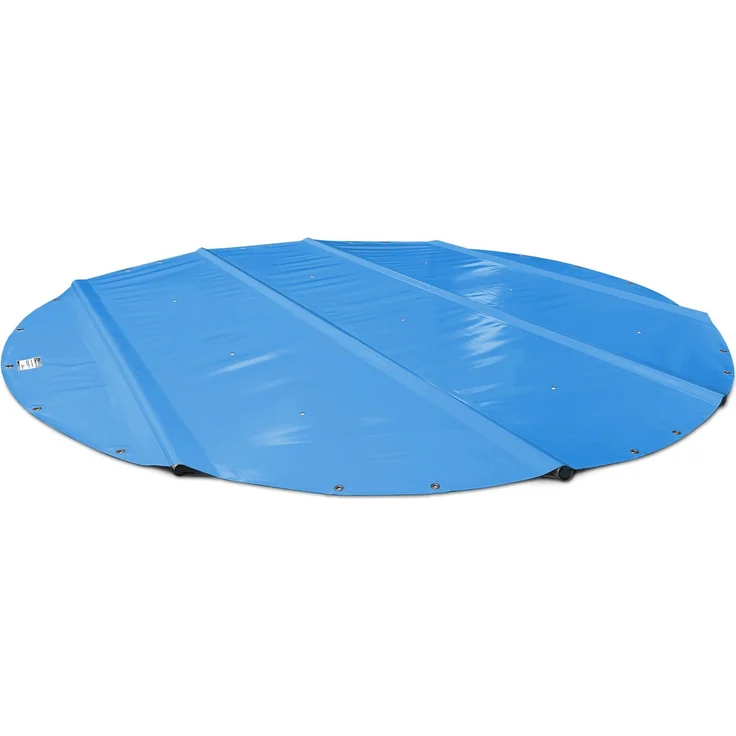 SafeDeluxe Pool-Abdeckplane Runde Poolabdeckung 680 g/m² PVC, wasserfest, maßgefertigt ohne Stangen