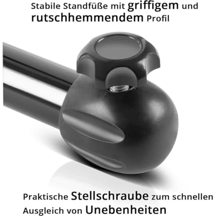 STAHLWERK Rollenbock RB-110 ST, stufenlos höhenverstellbar von 720 bis 1.100 mm, 60 kg Tragkraft, klappbar, 1 Stück – Bild 7