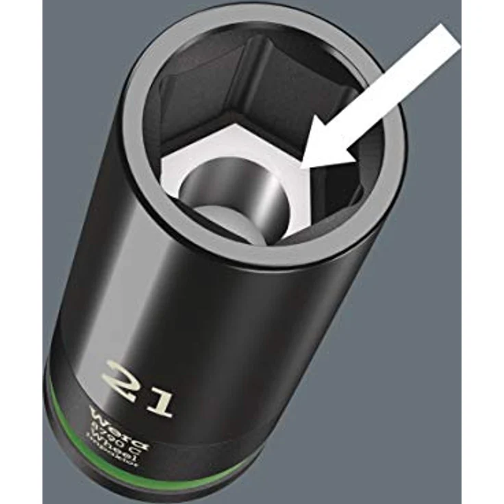 Wera Bit- und Steckschlüsselset, Steckschlüsseleinsatz mit 1/2″-Antrieb, robuste Impaktor-Ausführung für hohe Beanspruchung – Bild 4