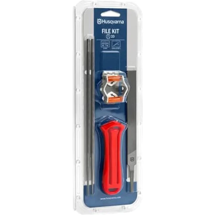 Husqvarna Feilenset X-CUT SP21G 325" Mini 1,1, Komplettes Kit zur Kettenpflege, Schwarz – Bild 2